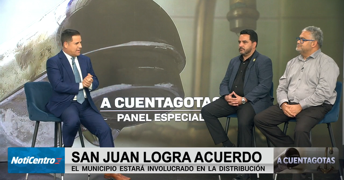 AAA y San Juan llegan a acuerdo judicial por crisis de agua; presidente de la AAA lo celebra