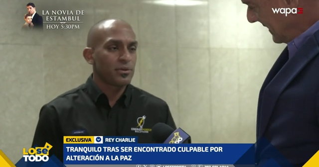 Culpable Rey Charlie por alteración a la paz tras encontronazo con la ...