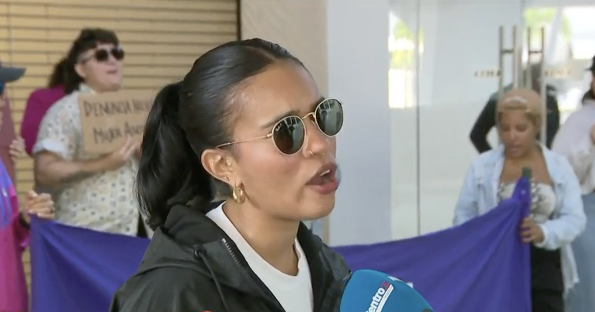 Colectiva Feminista protesta ante tribunales por feminicidio de Gemillies Lozada tras negar orden de protección