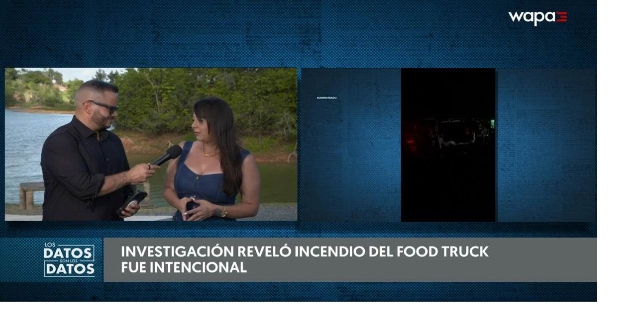 Dueña de food truck en Aibonito pide ayuda tras presunto incendio intencional con $50K en pérdidas