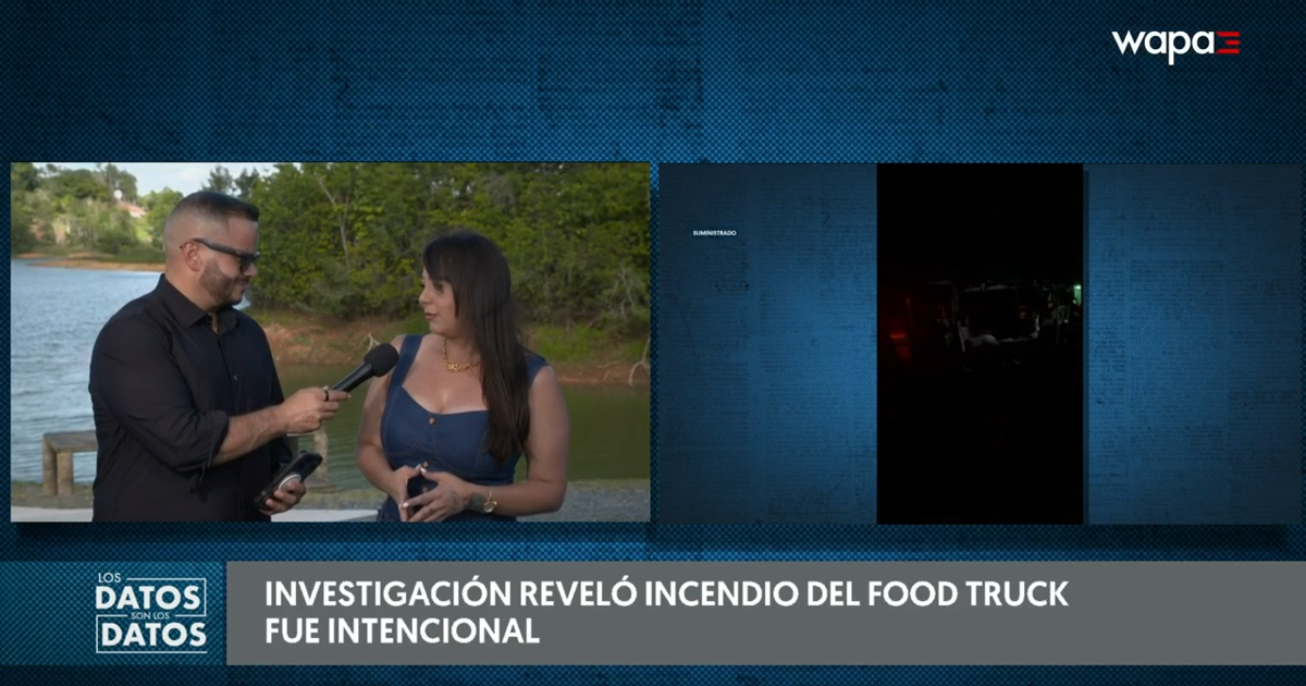 Dueña de food truck en Aibonito pide ayuda tras presunto incendio intencional con $50K en pérdidas