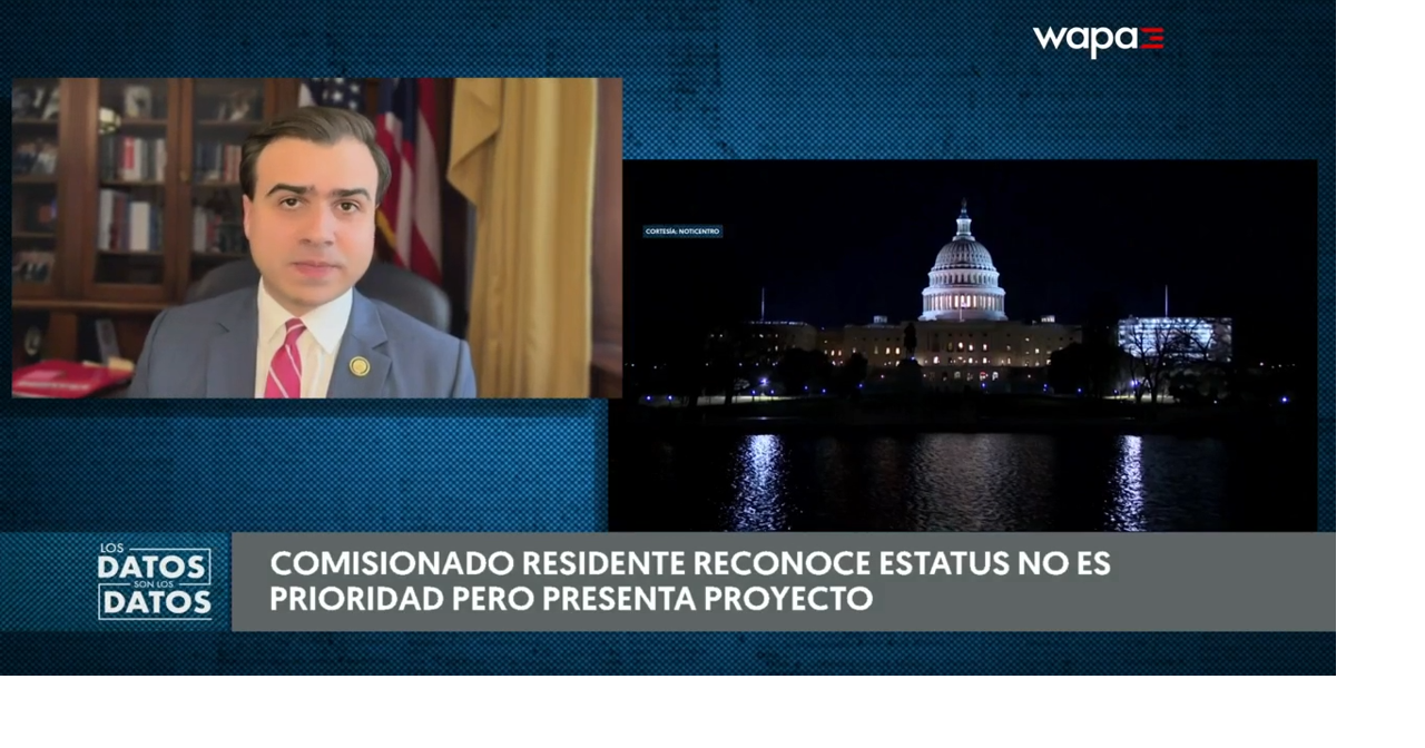 Pablo José Hernández defiende proyecto de estatus como promesa de campaña ante el Congreso