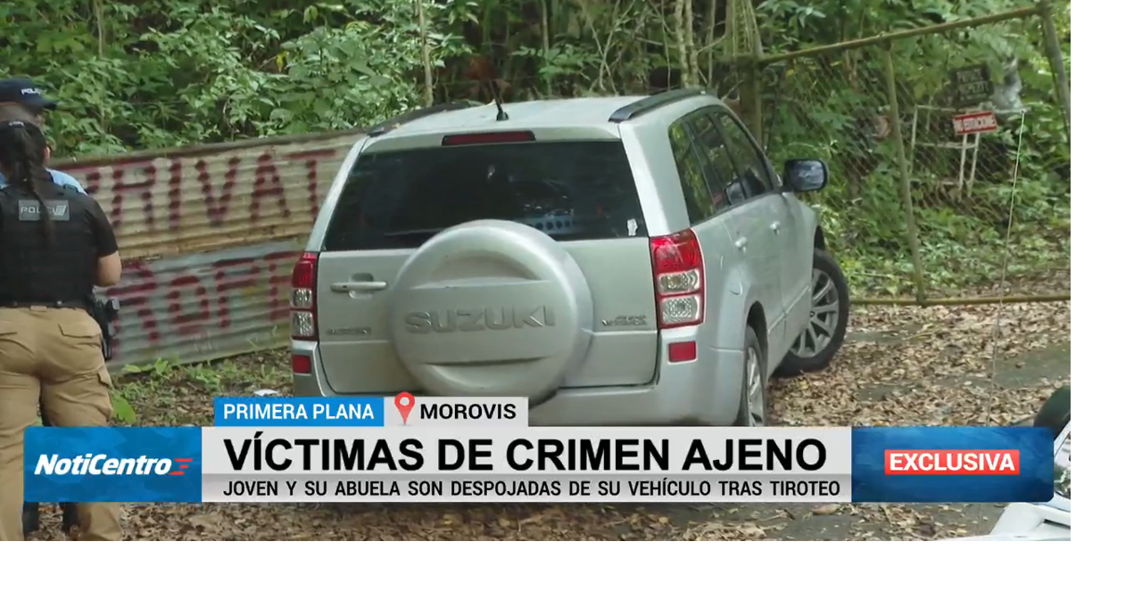 Una joven y su abuela fueron víctimas de carjacking en Morovis