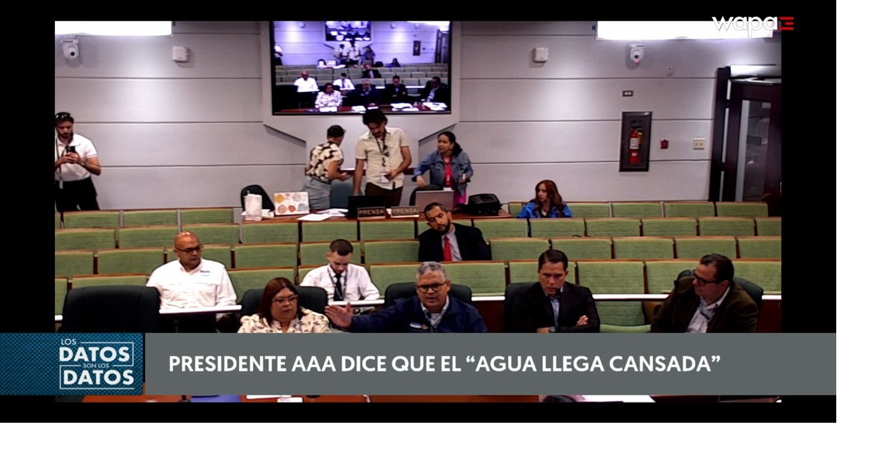 Presidente de la AAA dice que el "agua llega cansada" y analista político cuestiona la expresión