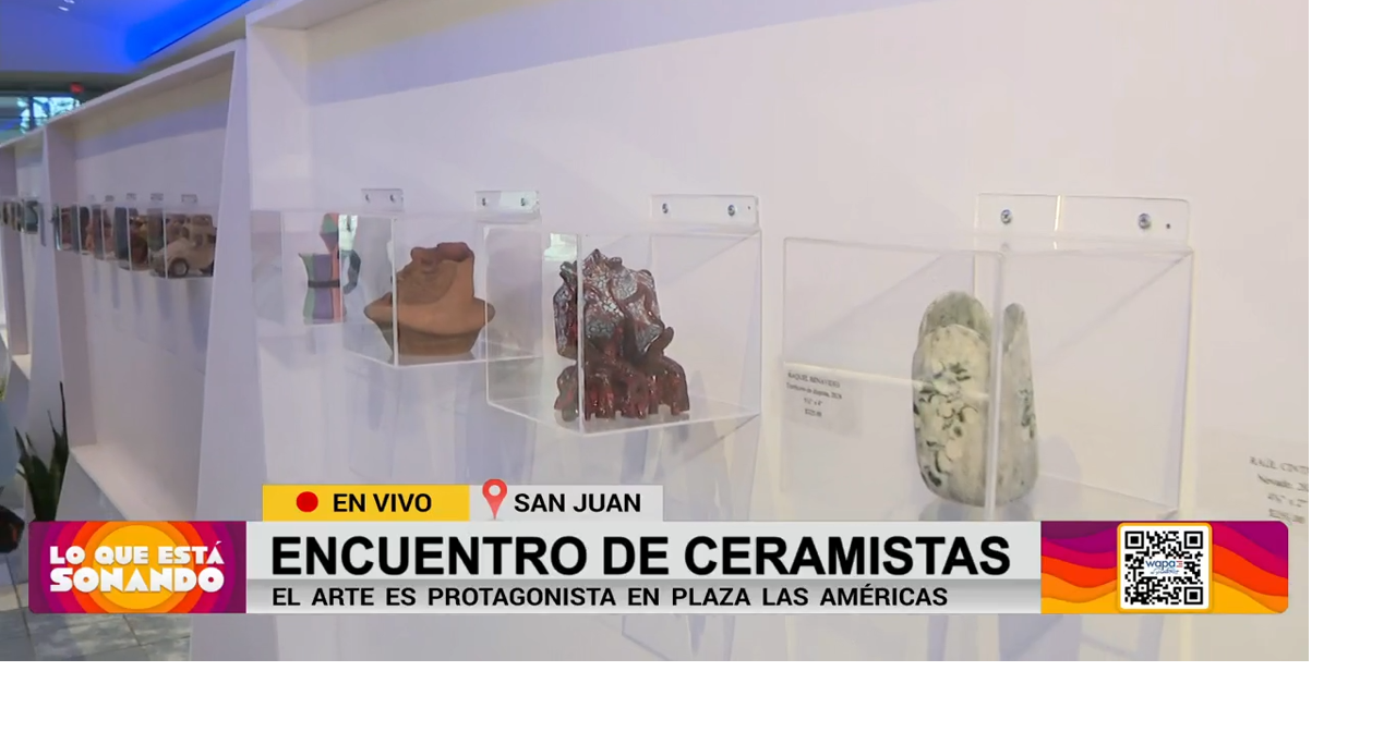 Sexto encuentro de ceramistas de Puerto Rico y la Diáspora reúne 101 artistas en Plaza Las Américas