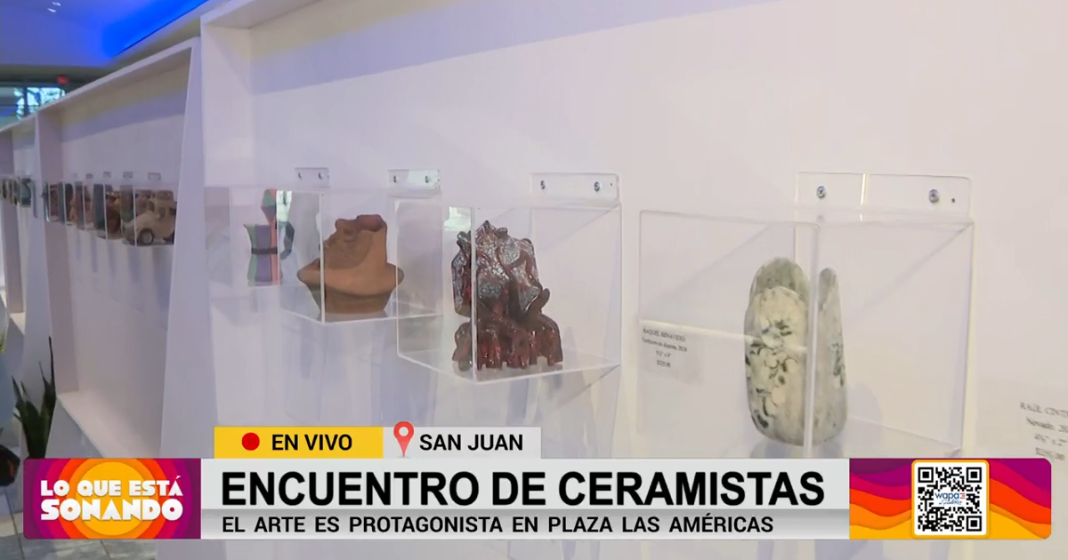 Sexto encuentro de ceramistas de Puerto Rico y la Diáspora reúne 101 artistas en Plaza Las Américas