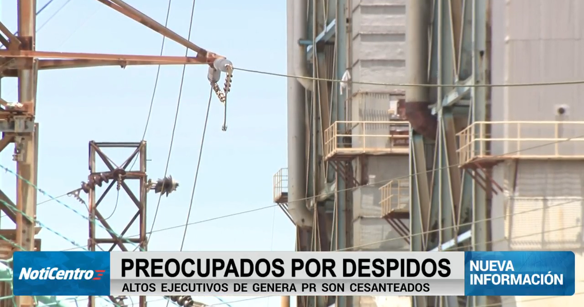 Cuatro plantas generatrices de Genera PR quedan sin personal gerencial