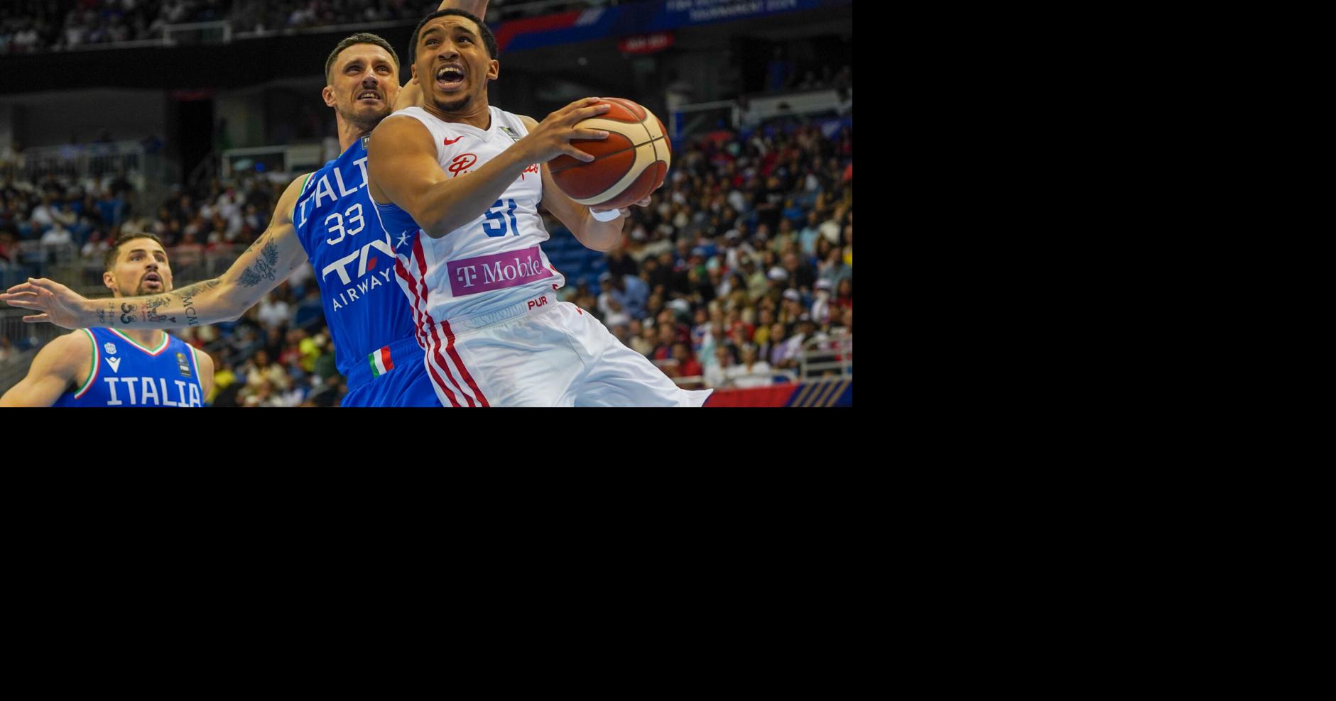 Histórica noche en el "Choli" Puerto Rico vence a Italia por primera