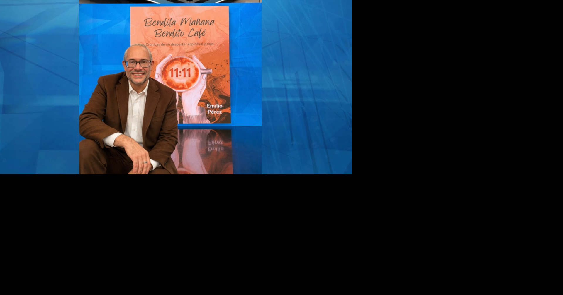 Emilio Pérez presenta su primer libro "Bendita mañana, bendito café" en Plaza las Américas