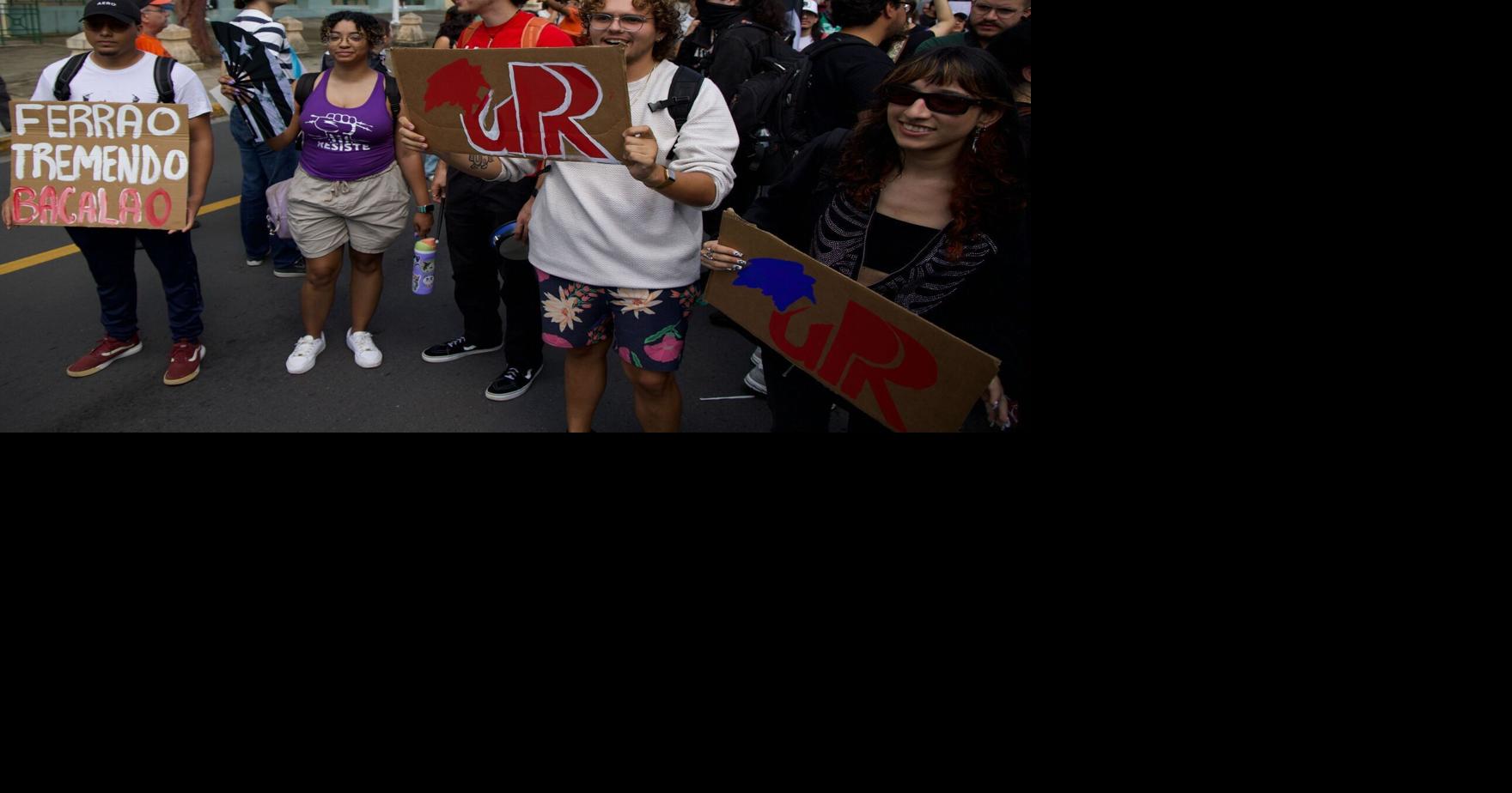 Estudiantes y comunidad de la UPR protesta por programas 