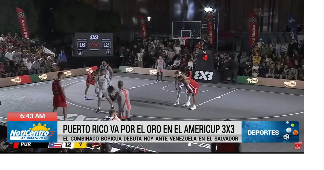 Imagen del artículo de WAPA: Puerto Rico busca el oro en el Americup 3x3 de baloncesto