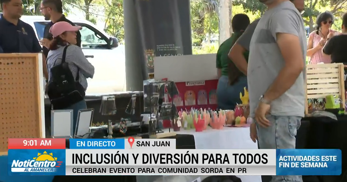 Celebran evento para comunidad sorda del país