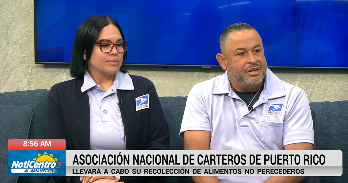 Carteros realizarán su tradicional recogido de alimentos no perecederos