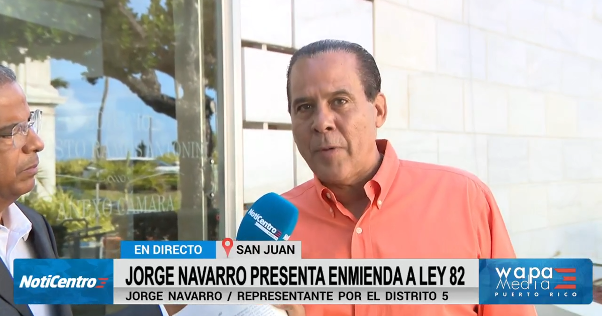 Georgie Navarro asegura no hay “pulseo” con el presidente de la Cámara tras rechazar enmiendas a Ley 82