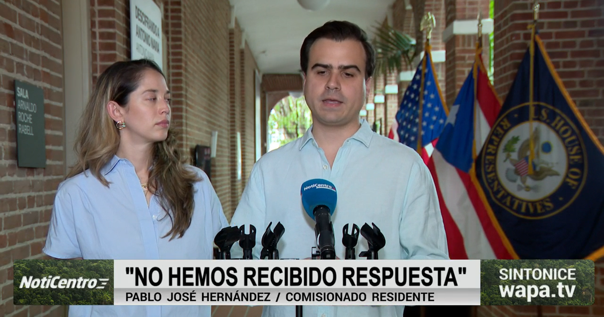 Comisionado residente afirma que no ha recibido información sobre falla administrativa del PAN