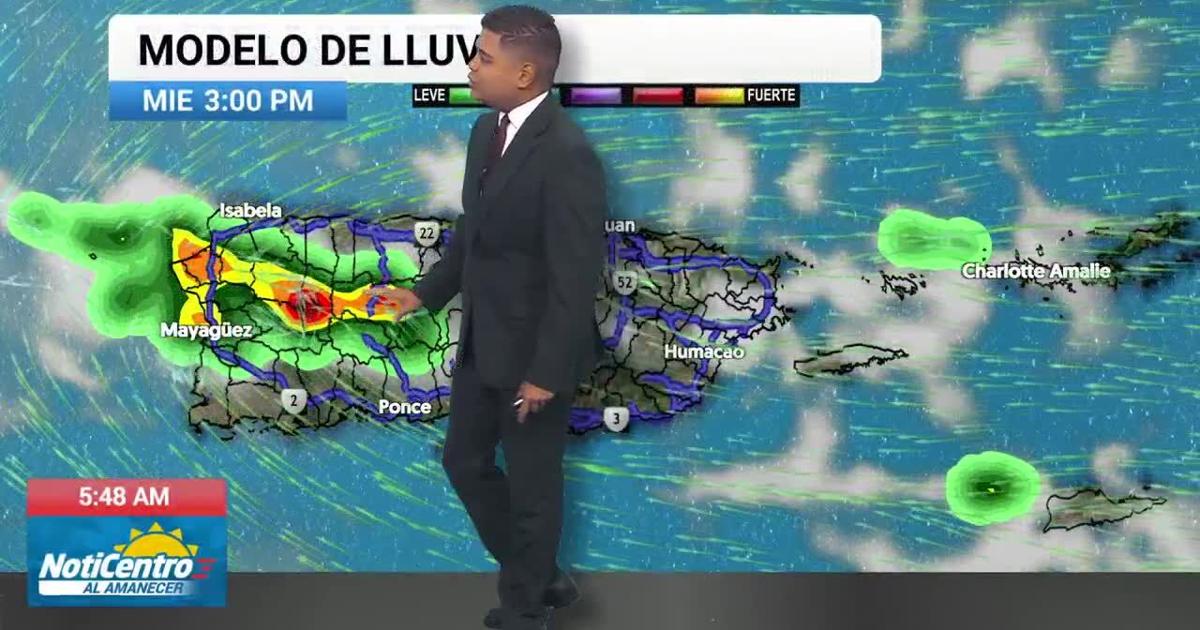 NWS: Mejoran condiciones climáticas en Puerto Rico, pero persisten lluvias vespertinas