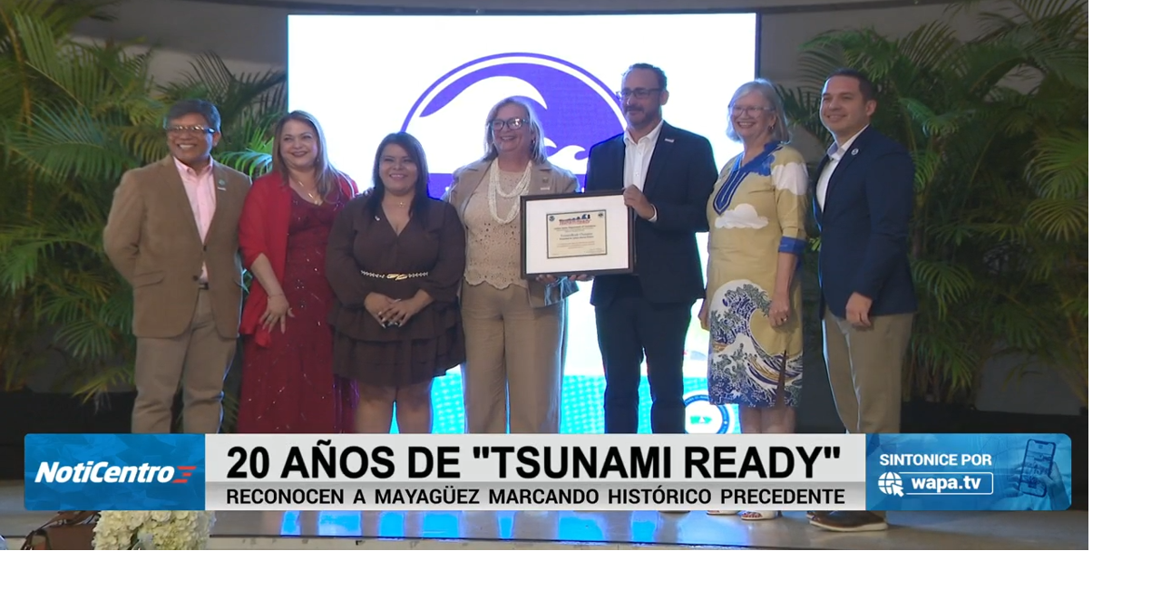 Mayagüez conmemora 20 años como la primera ciudad "Tsunami Ready" de Puerto Rico