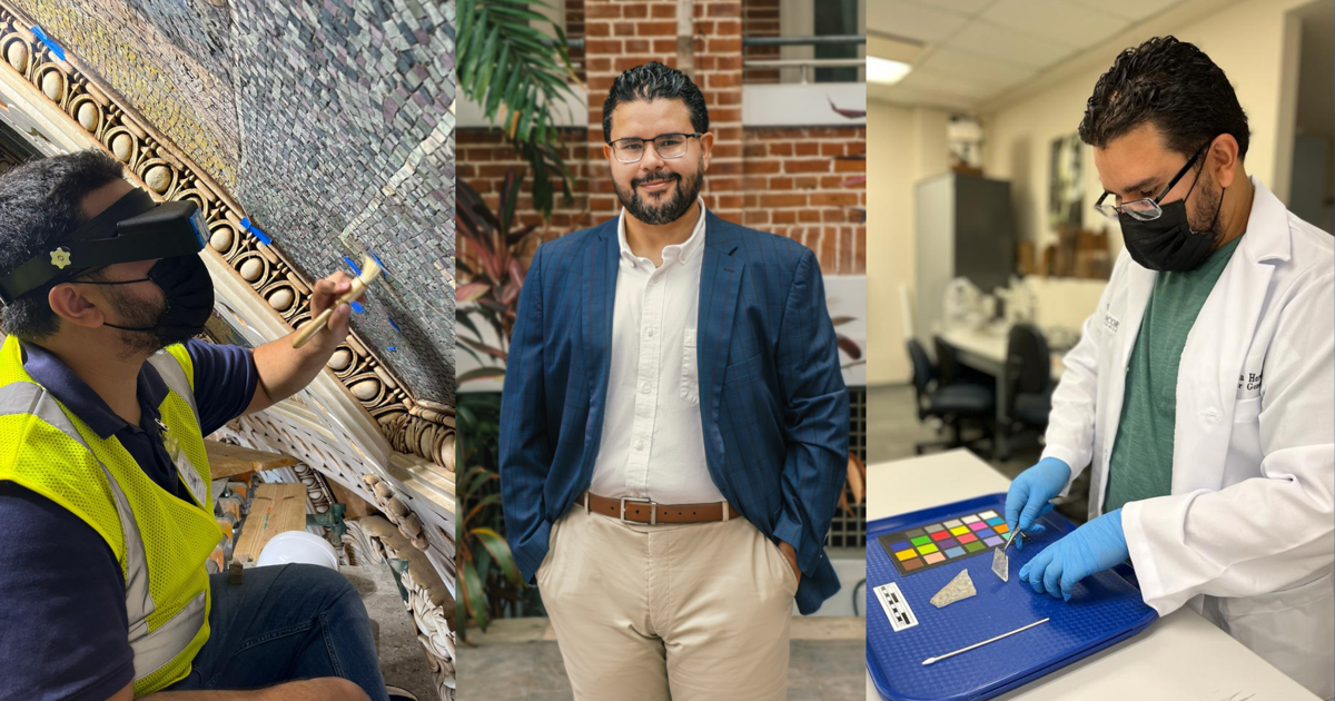 Puertorriqueño se convierte en el Fellow más joven del principal instituto de conservación patrimonial