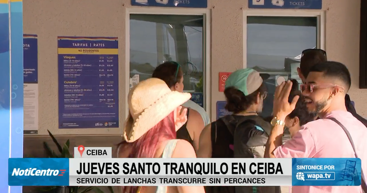 Ferry hacia Vieques y Culebra opera con normalidad tras protestas