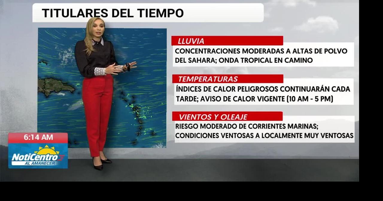 Tu Tiempo: martes brumoso, seco y con nueva advertencia de calor