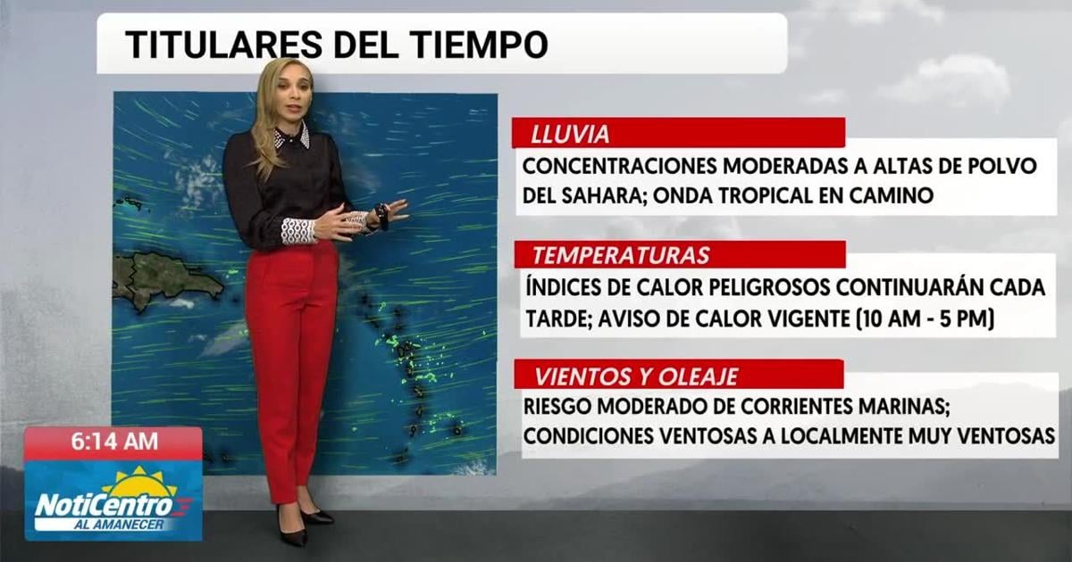 Tu Tiempo: martes brumoso, seco y con nueva advertencia de calor