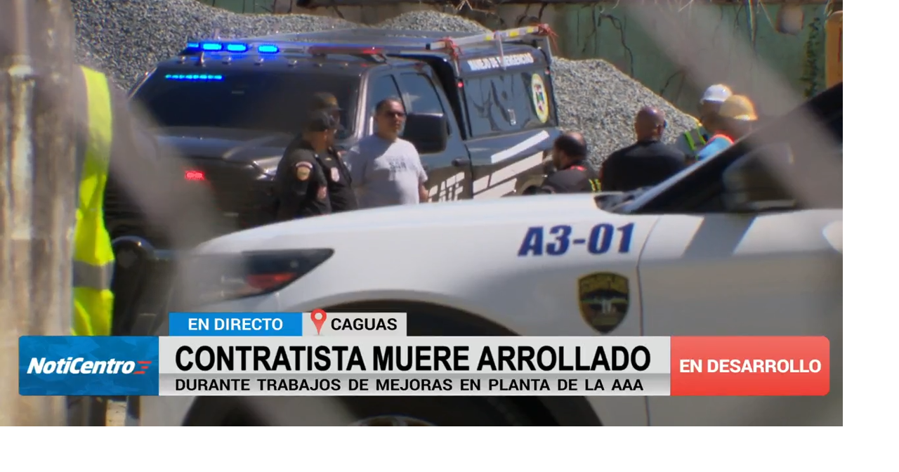 Trabajador muere arrollado por camión en planta de filtros de la AAA en Caguas