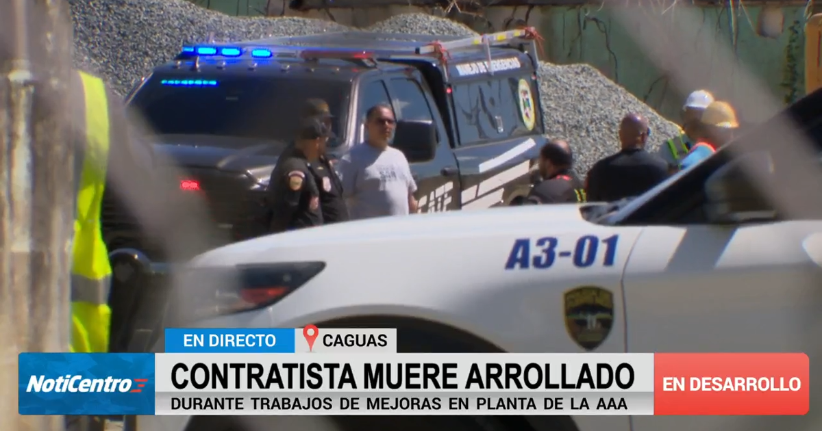 Trabajador muere arrollado por camión en planta de filtros de la AAA en Caguas