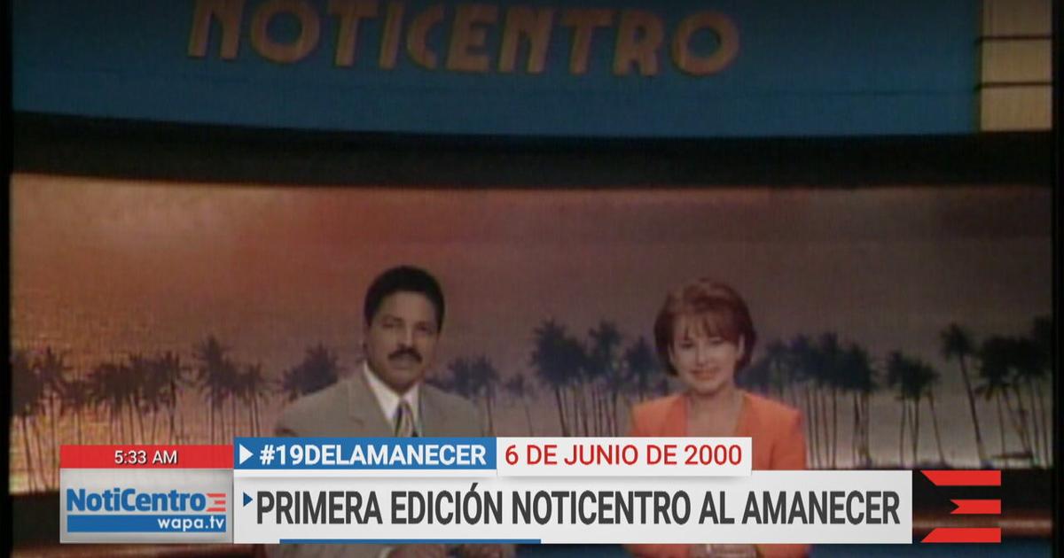 Noticentro NotiCentro al Amanecer celebra su aniversario número 19 | Locales | wapa.tv