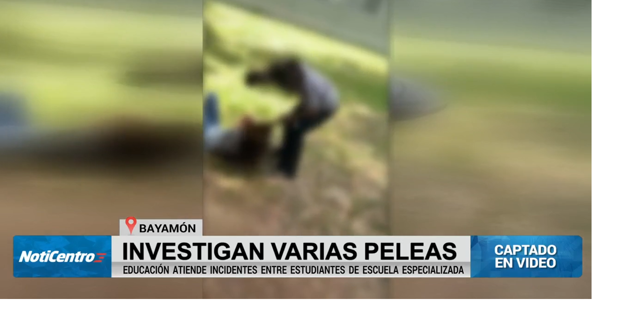 Reportan varios incidentes violentos entre estudiantes en escuela especializada de Bayamón