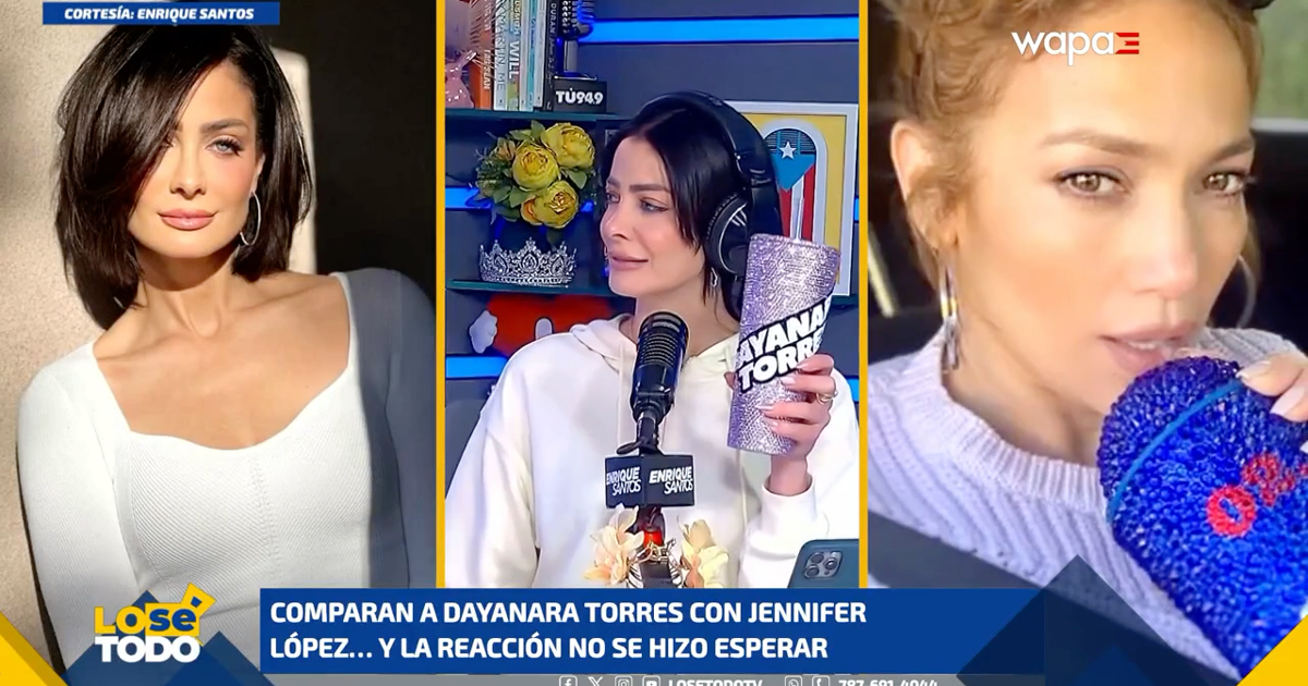 Comparan a Dayanara con Jennifer Lópe y reacciona con indignación