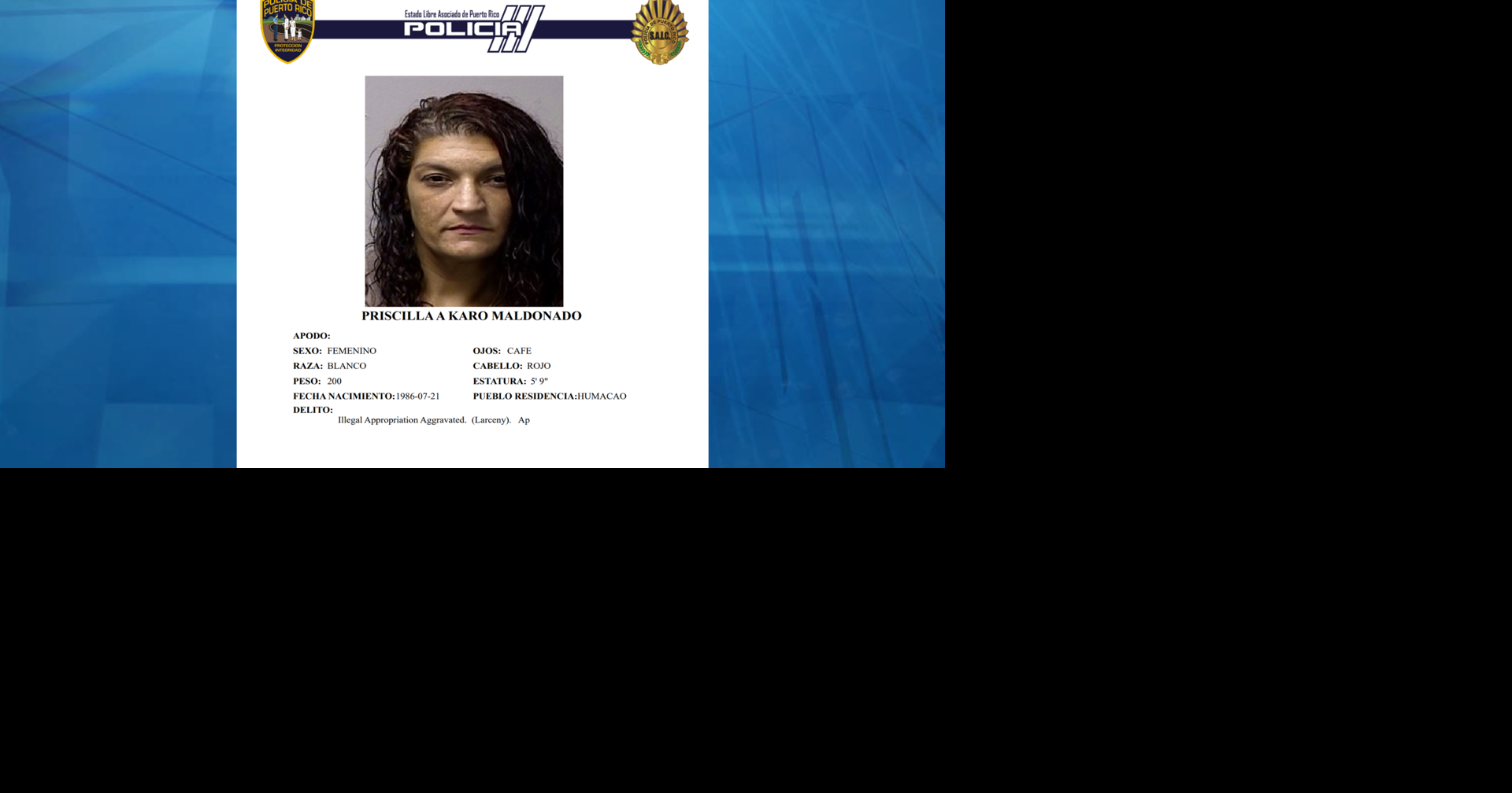 Arrestan a mujer por robar $600 de una tienda en Humacao
