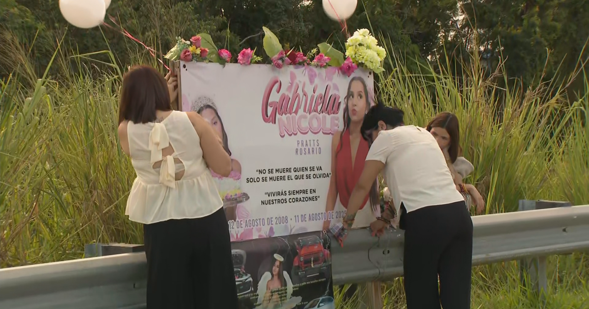 Familia de Gabriela Nicole visita memorial en Aibonito tras veredicto de culpabilidad
