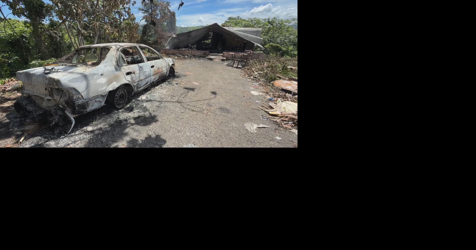 Criminales asesinan a hombre y mujer y queman la casa de una familia en Mayagüez