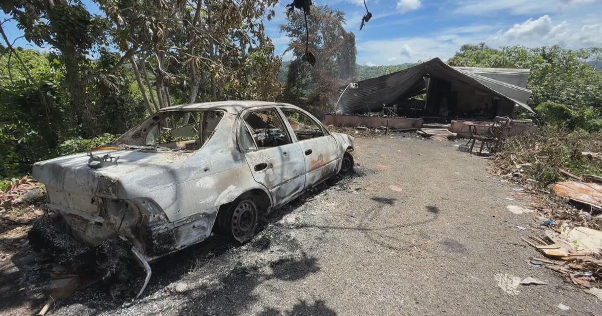 Criminales asesinan a hombre y mujer y queman la casa de una familia en Mayagüez