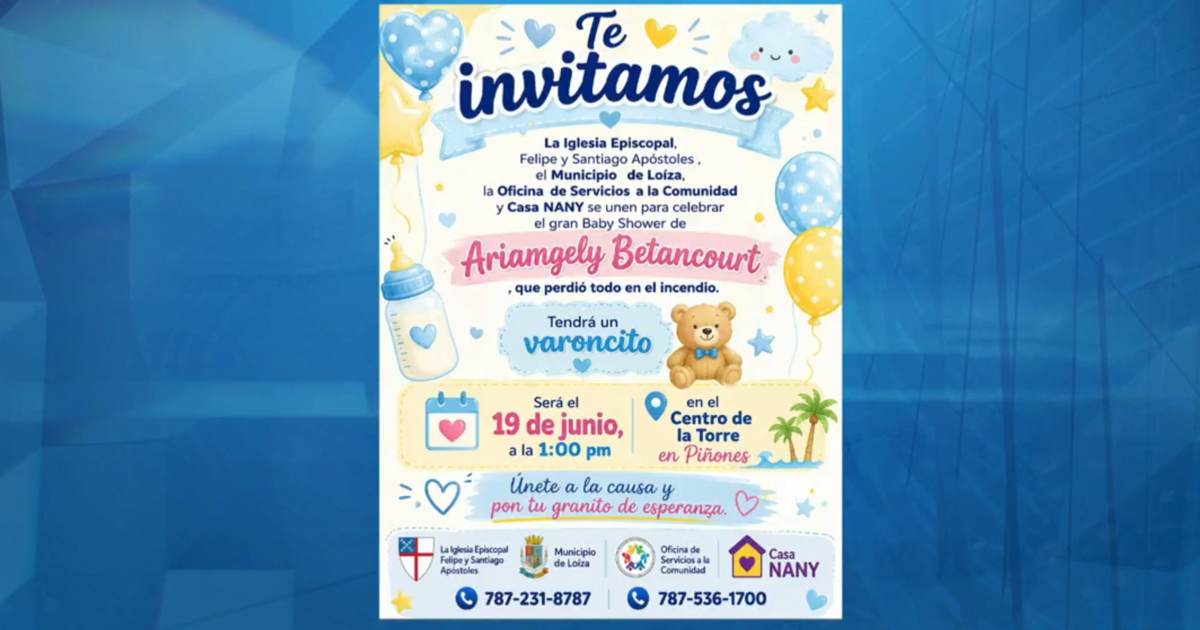 Comunidad religiosa de Loíza celebra "baby shower" para embarazada que perdió todo en incendio