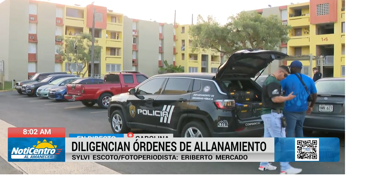 Arrestan a hombre y ocupan drogas y vehículo en allanamiento en residencial de Carolina
