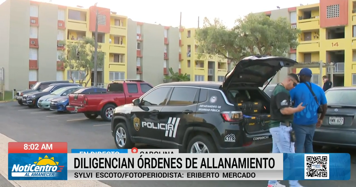 Arrestan a hombre y ocupan drogas y vehículo en allanamiento en residencial de Carolina