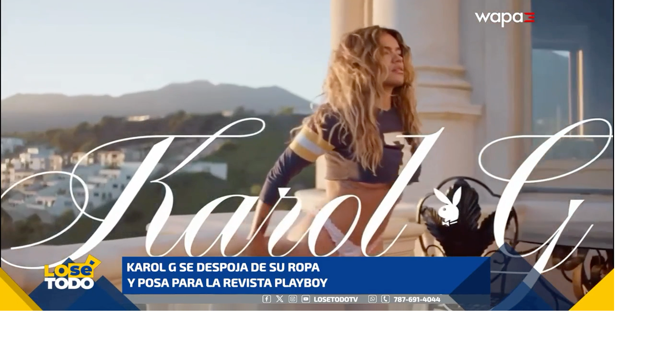 Karol G sorprende posando para Playboy y habla sobre su soltería