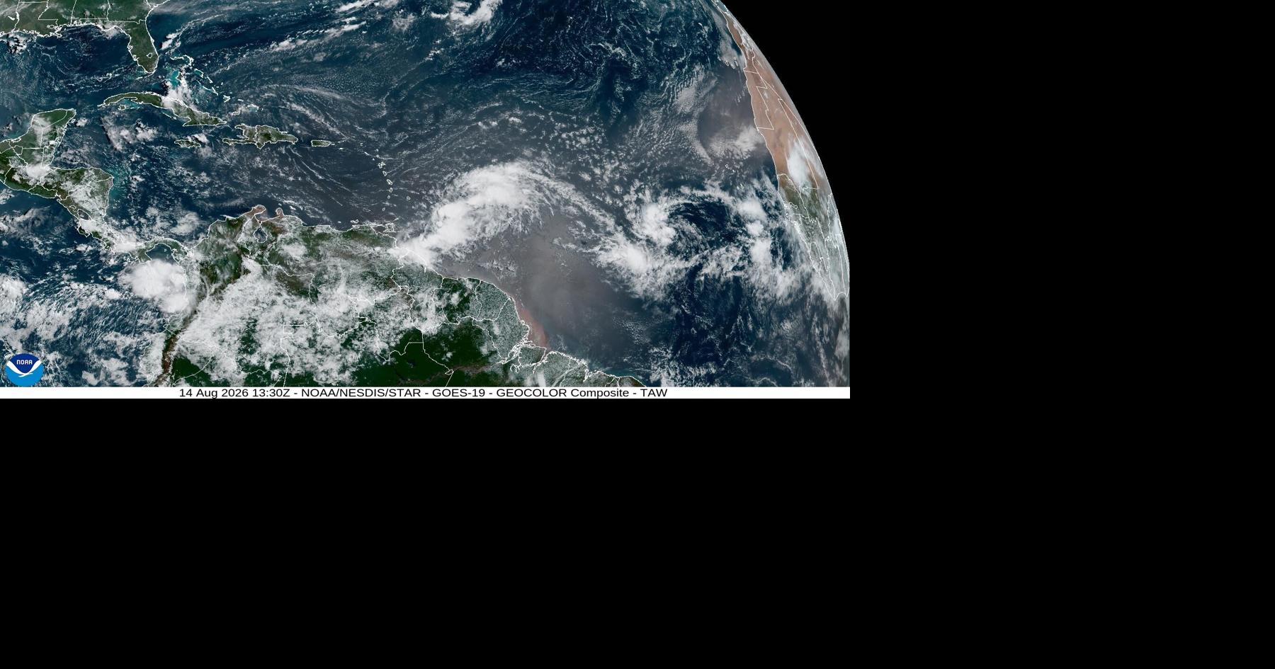 Invest 92L se debilita y pasará al sur de Puerto Rico sin aliviar la sequía extrema