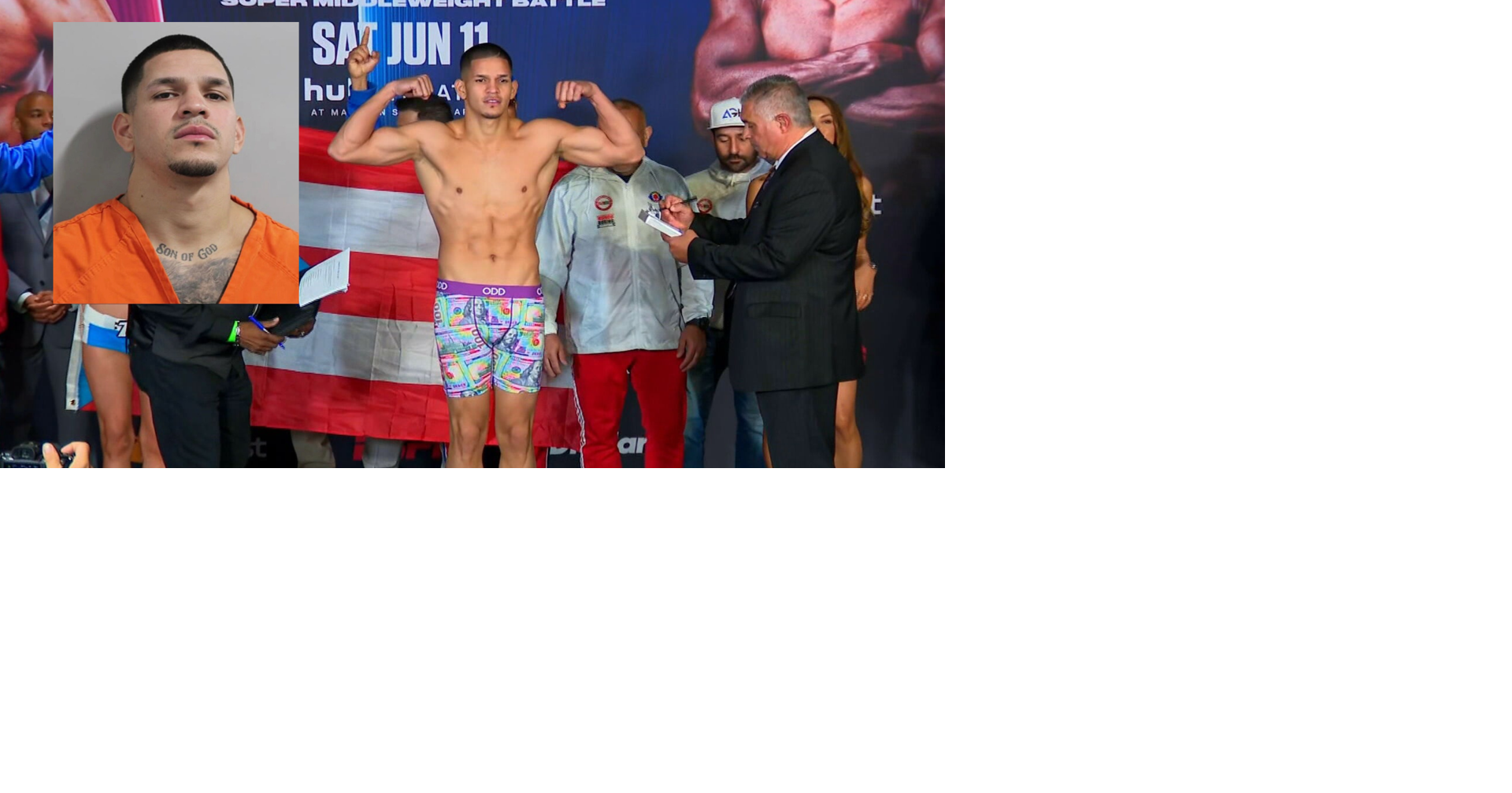 Boxeador Edgar Berlanga libre bajo fianza de $16,000 tras arresto en Florida