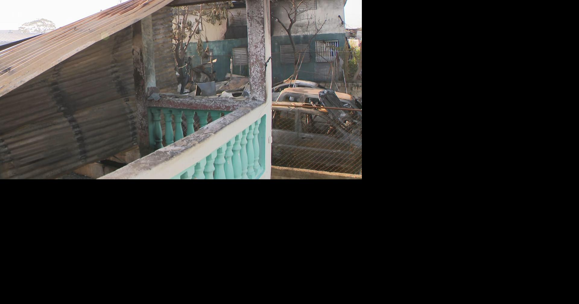 Incendio destruye cuatro residencias en barriada Juana Matos de Cataño