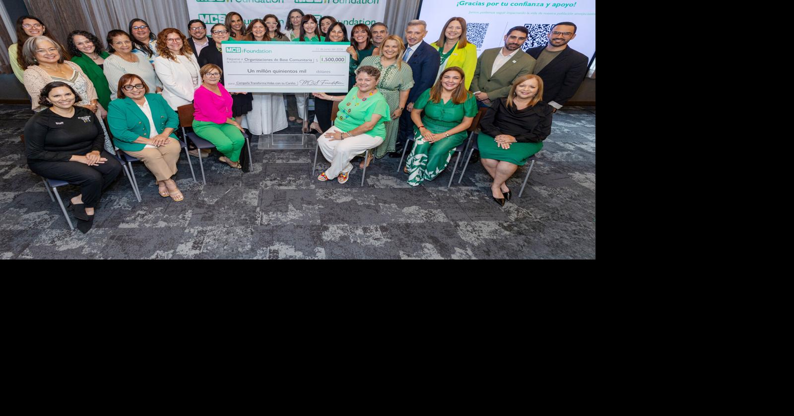 MCS Foundation distribuye $1.5 millones a 22 organizaciones para apoyar comunidades en PR