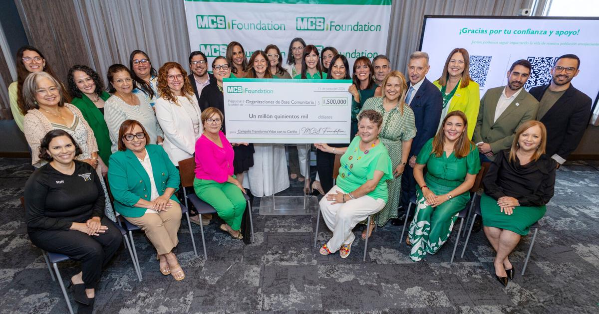 MCS Foundation distribuye $1.5 millones a 22 organizaciones para apoyar comunidades en PR