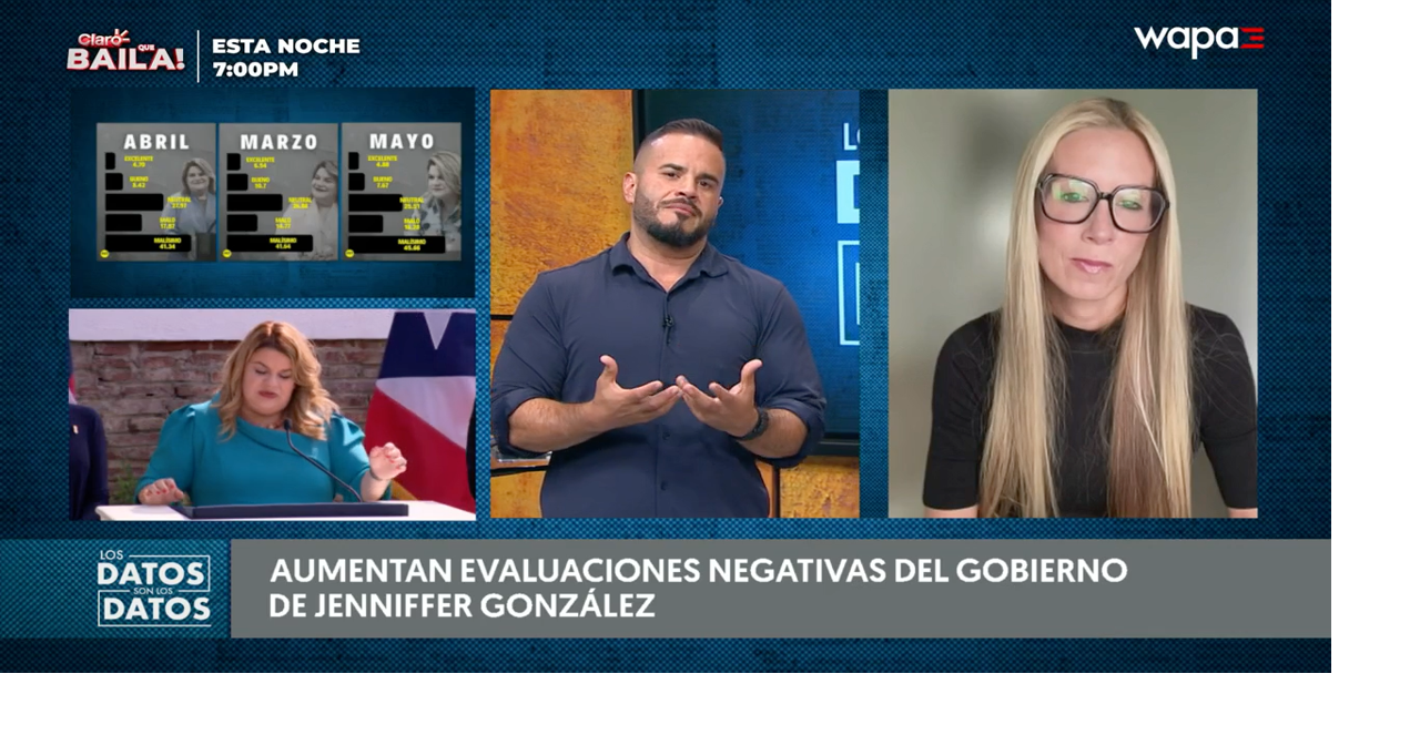 Encuesta revela tendencia negativa en percepción pública sobre gestión de Jennifer González