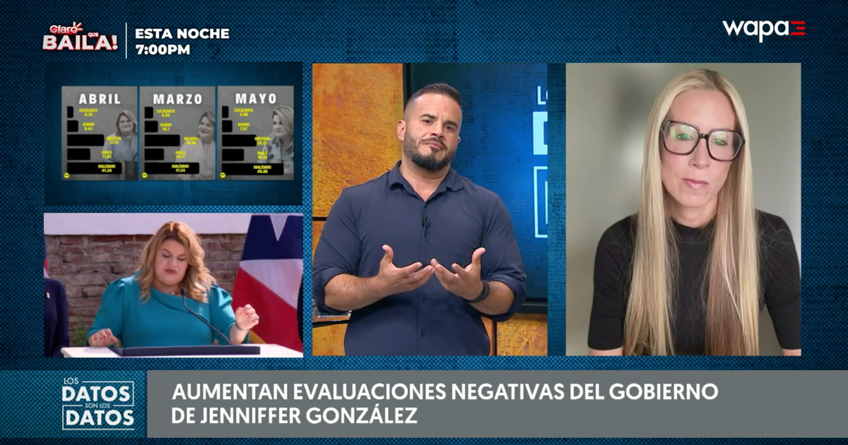 Encuesta revela tendencia negativa en percepción pública sobre gestión de Jennifer González