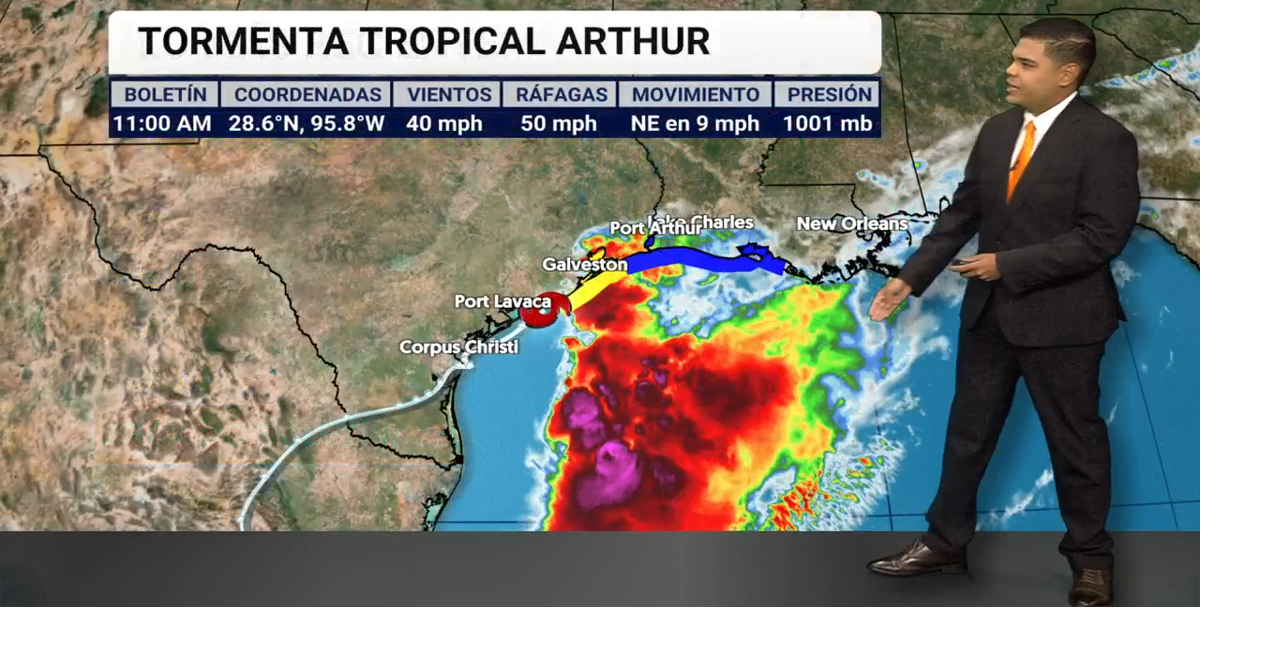 Se forma Arthur, primera tormenta tropical de la temporada atlántica de huracanes 2026