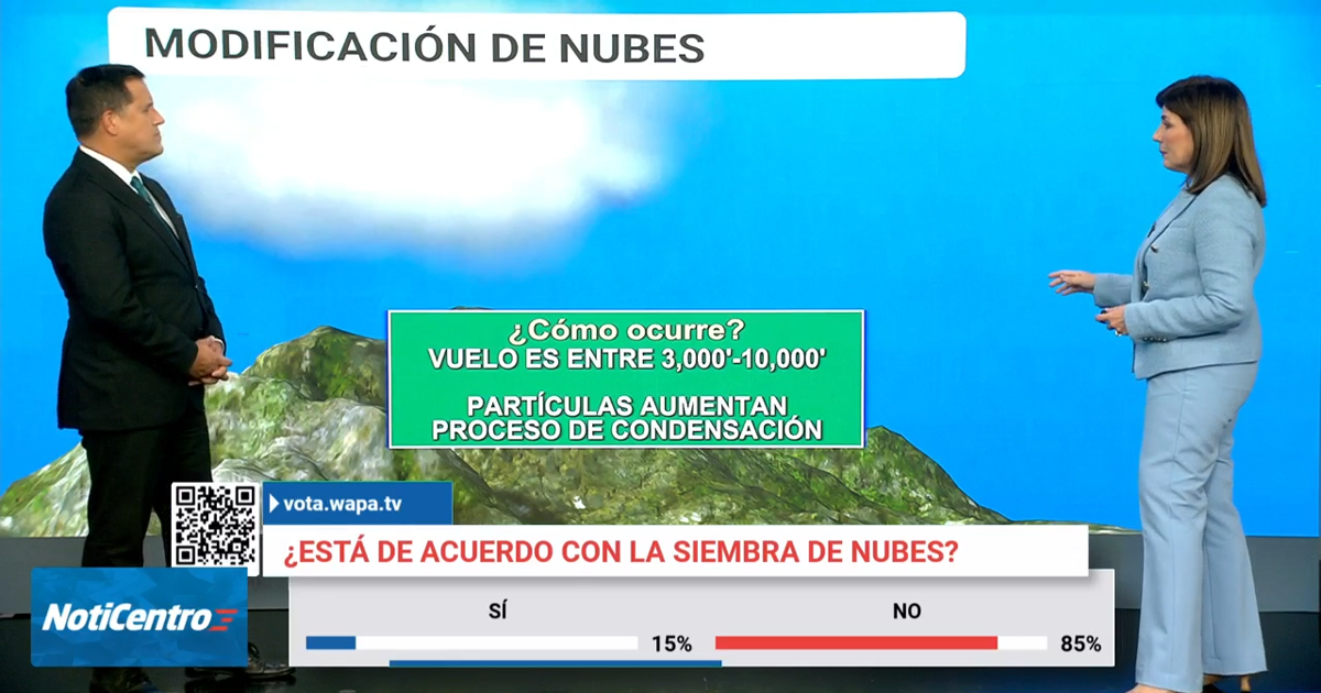 ¿Qué tan efectiva es la siembra de nubes para combatir la sequía en Puerto Rico?