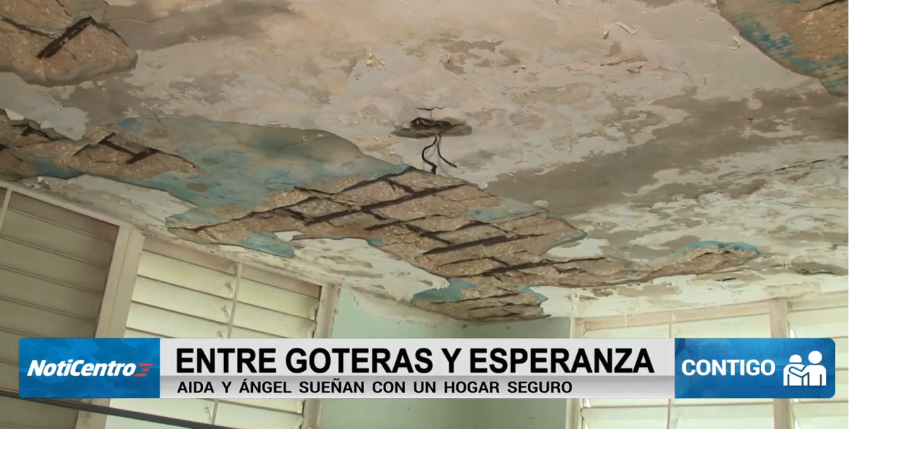 Adultos mayores en Vega Baja claman ayuda para reparar techo en mal estado