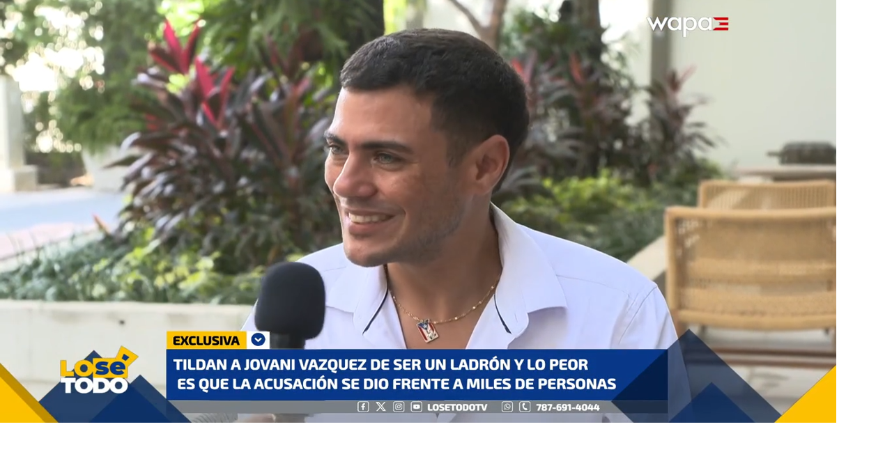 Acusan de ladrón a Jovani Vázquez en reality de República Dominicana
