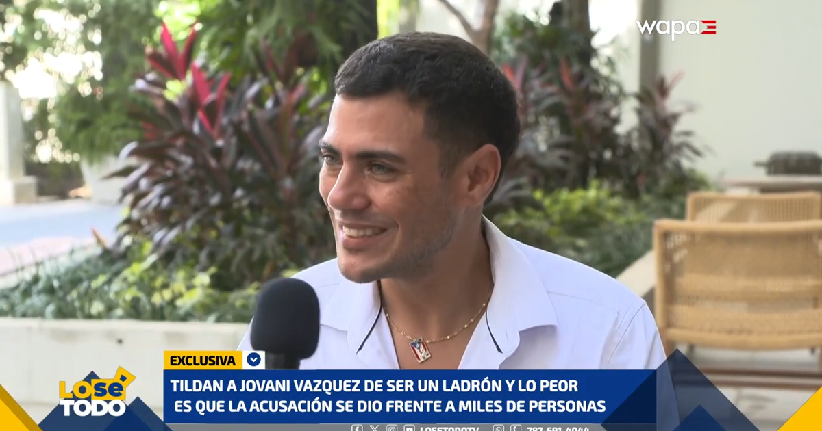 Acusan de ladrón a Jovani Vázquez en reality de República Dominicana